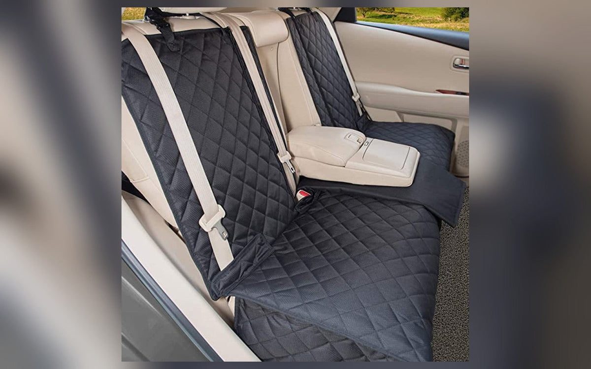 Waterproof back seat cover for dogs