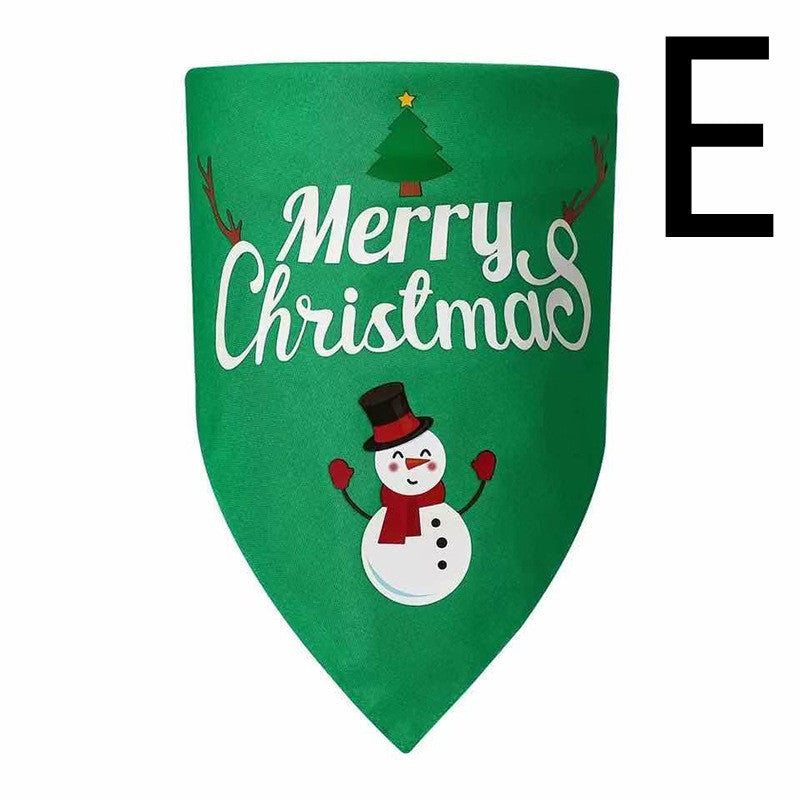 Christmas Dog Bandana - Print E
