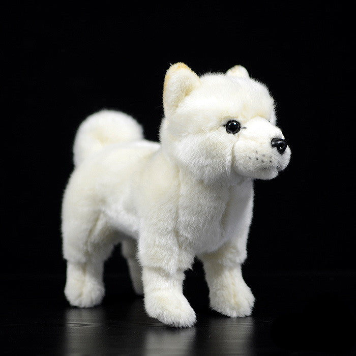 Soft Plush Dog Toy in Multiple Colors
