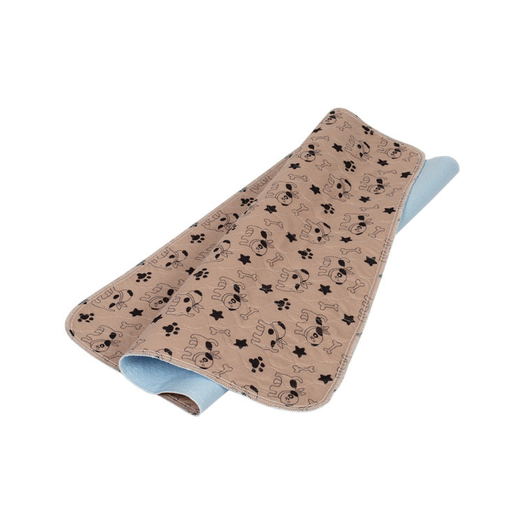 Dog Training Pad with Bone Print Design