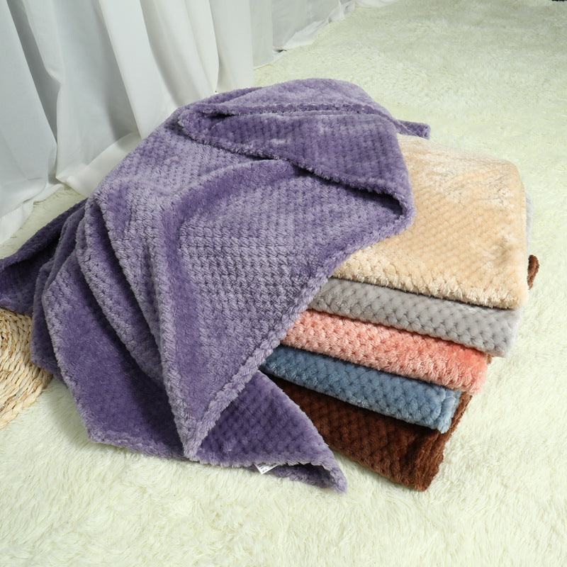 Soft Dog Sleeping Blanket in Multiple Colors