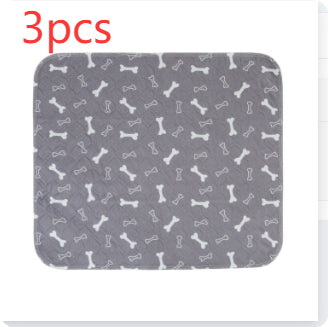 Dog Training Pad with Bone Print Design