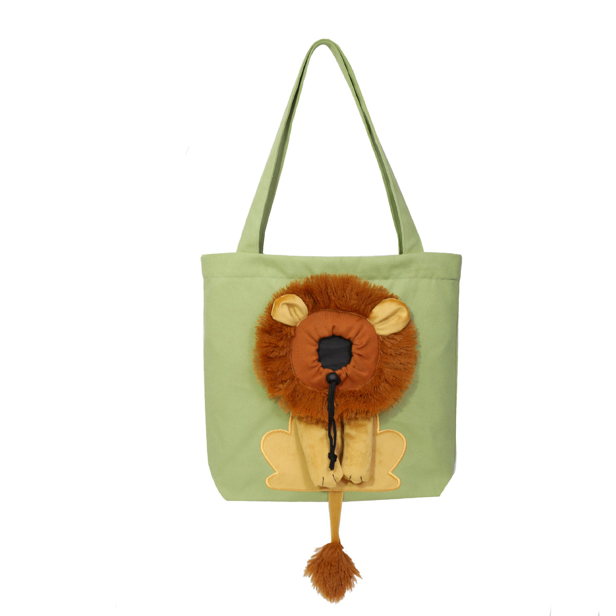 Soft Carrier with Lion Design for Dogs