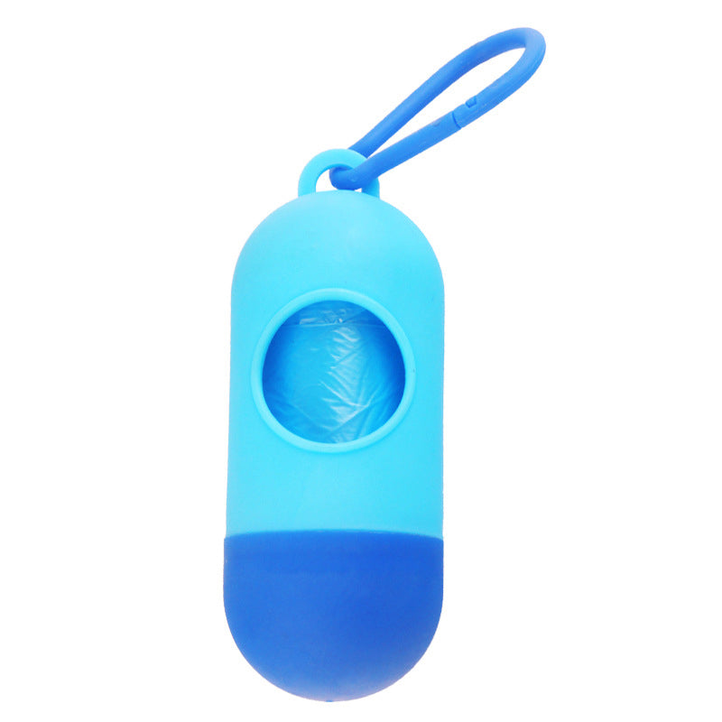 Poop Bag Dispenser With Hook in Multiple Colors