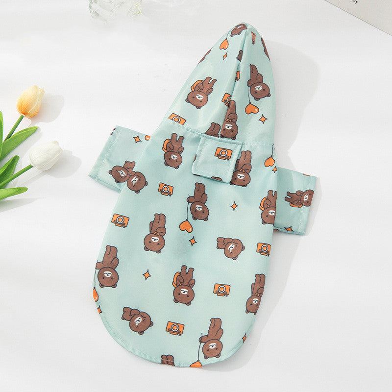 Fashion Raincoat for Dogs in Fun Designs