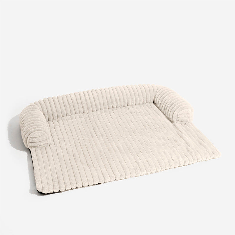 Soft Cushioned Dog Bed in Multiple Colors