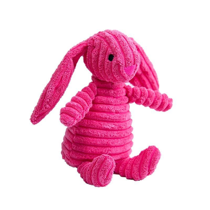 Plush Squeaky Dog Toy with Multiple Animal Designs