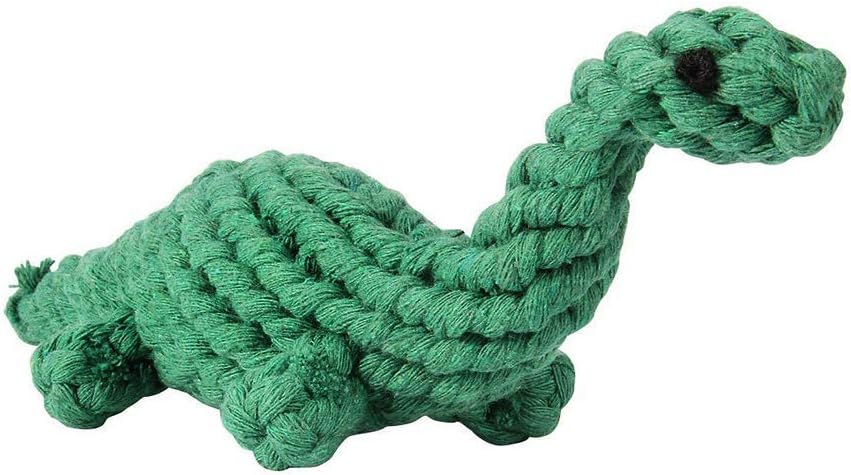 Interactive Rope Toy Set with Animal Design in Green