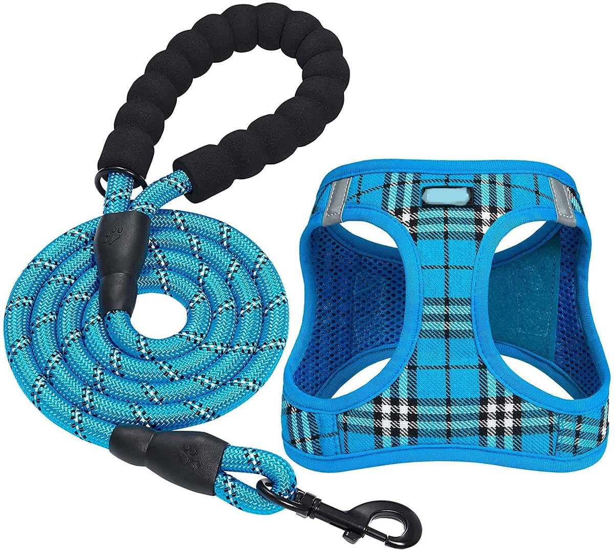 Reflective Vest-Style Dog Harness in Five Colors