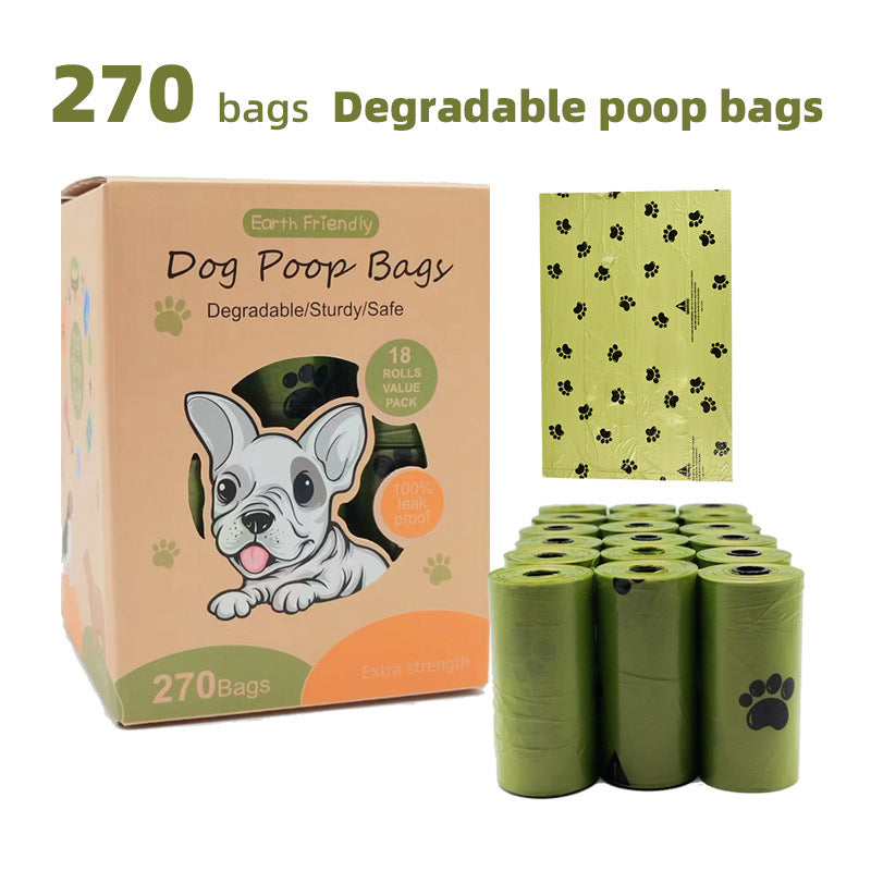 Green Dog Waste Bags, 270 Count