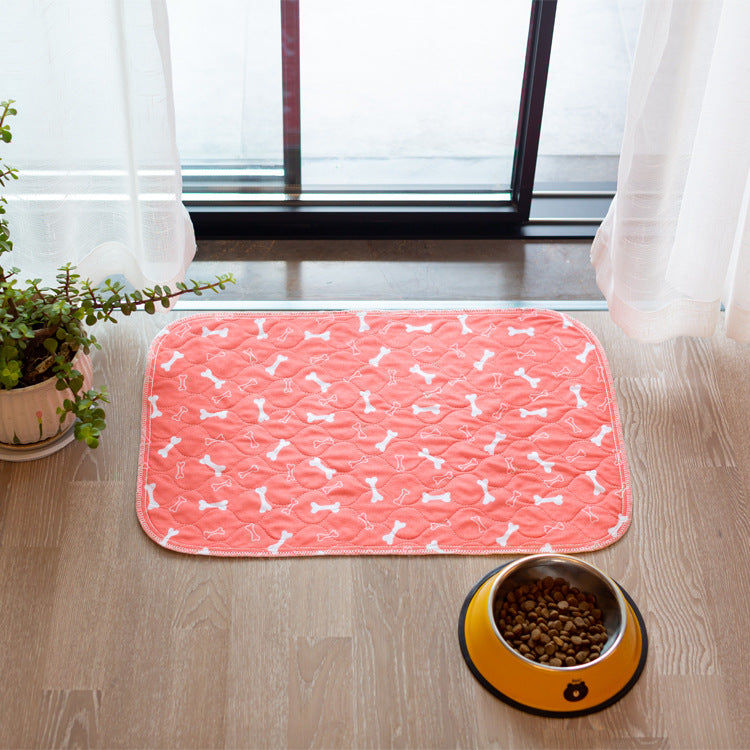 Dog Training Pad with Bone Print Design
