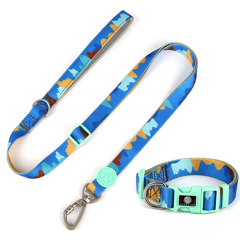 Dog Collar, Leash and Harness Set