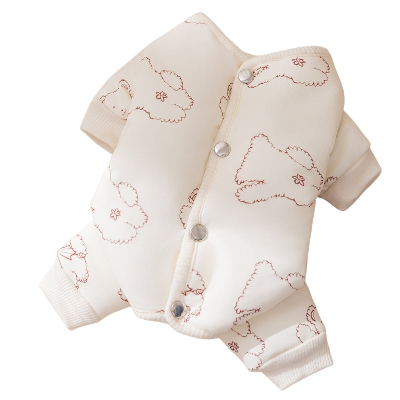 Dog Cotton Coat for Small and Medium Dogs