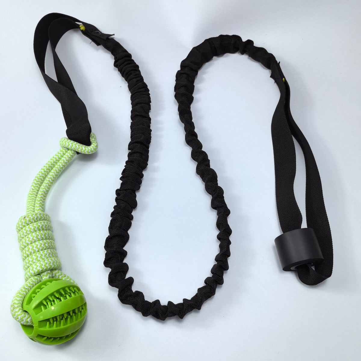 Green Tug of War Rope Toy for Dogs