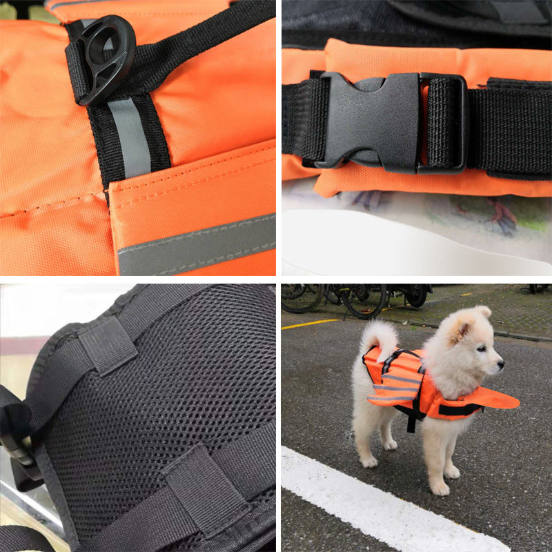Reflective Dog Vest in Orange, Pink, Blue and Green