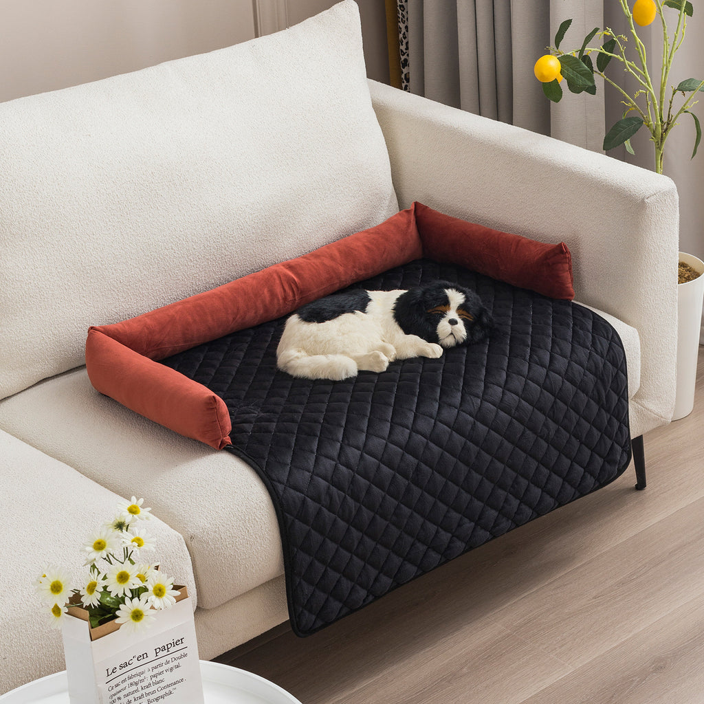 Pet Pad Sofa Bed with Pillow in Multiple Colors