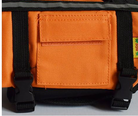 Orange Dog Swim Vest in Three Sizes