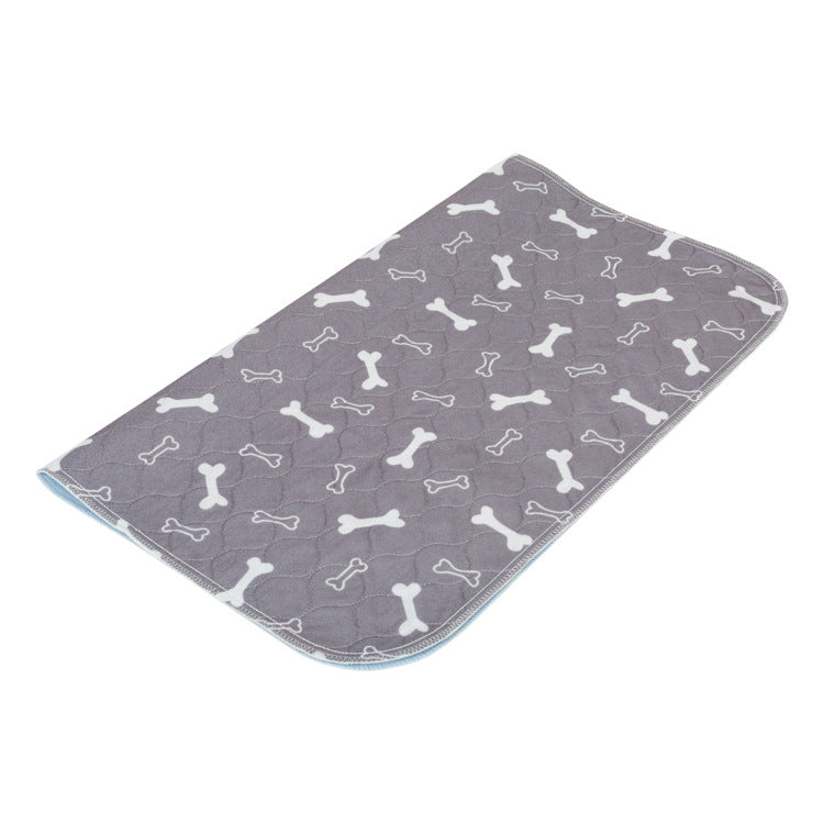 Dog Training Pad with Bone Print Design