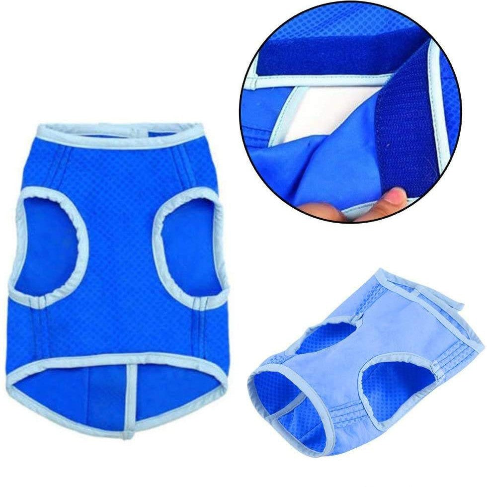 Lightweight Fabric Cooling Vest for Dogs