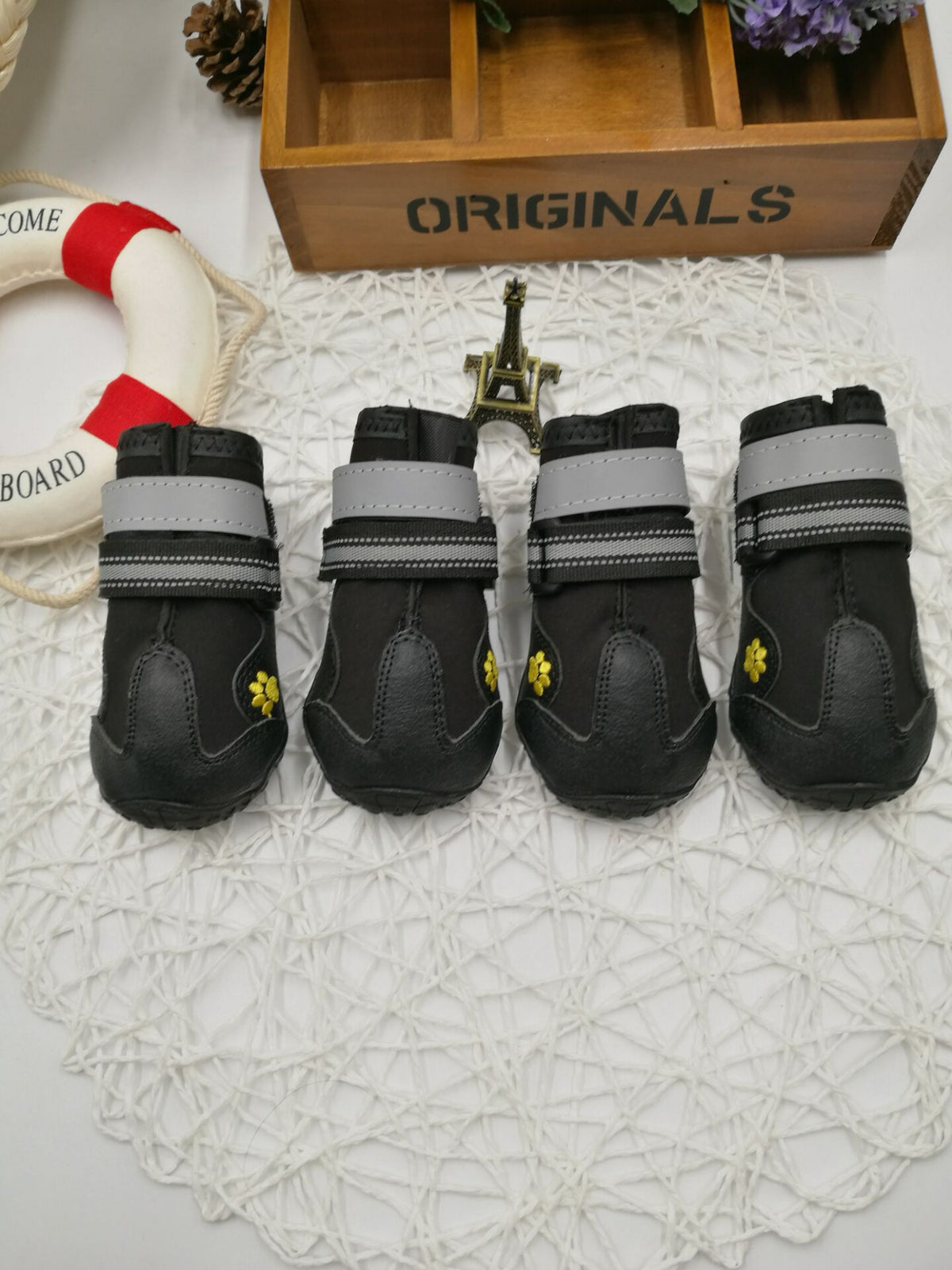 Waterproof Boots for Dogs, Set of 4