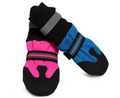 Waterproof Boots for Large and Medium Dogs in Rose Red and Blue