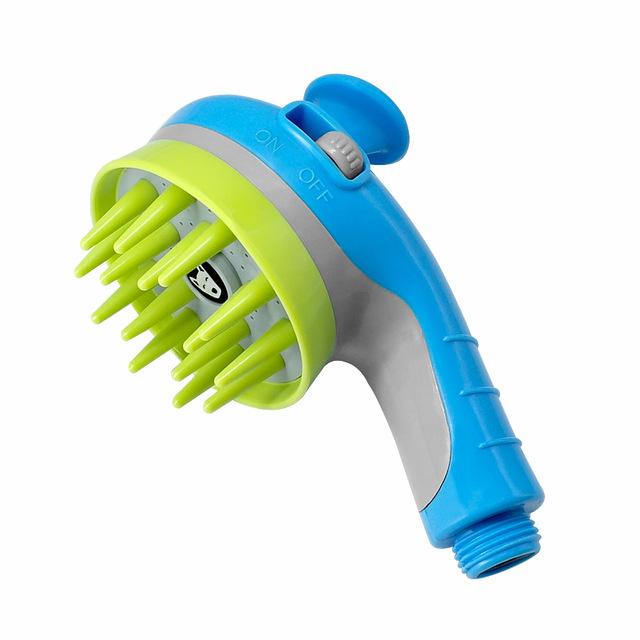 Silicone Dog Shower Brush with Soft Bristles