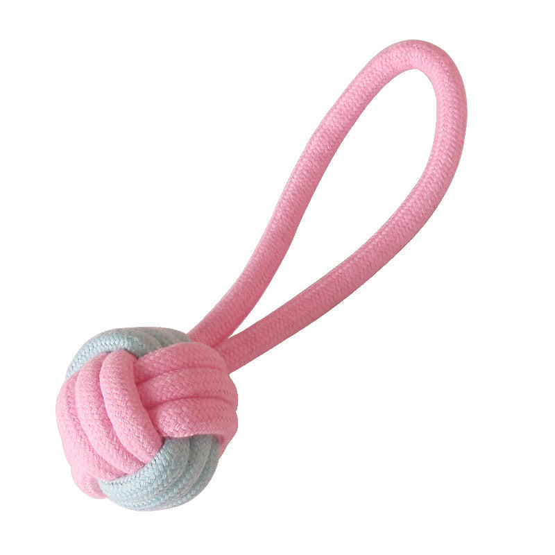Cotton Rope Dog Chew Toy with Multiple Play Styles