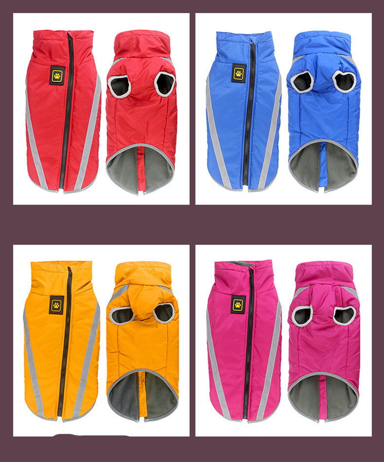 Winter Warm Dog Coat in Multiple Colors