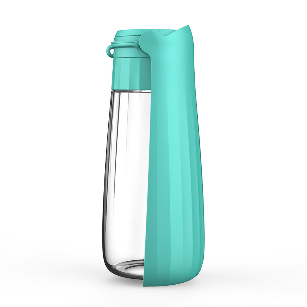 Portable Dog Water Bottle with Folding Design, 450-550ml