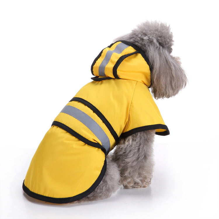 Dog Raincoat Poncho in Multiple Colors