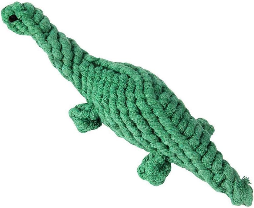 Interactive Rope Toy Set with Animal Design in Green