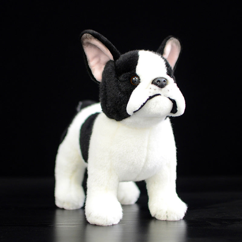 Soft Plush Dog Toy in Multiple Colors