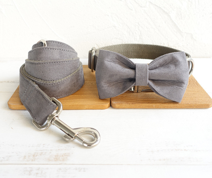 Dog Bow Tie Traction Suit