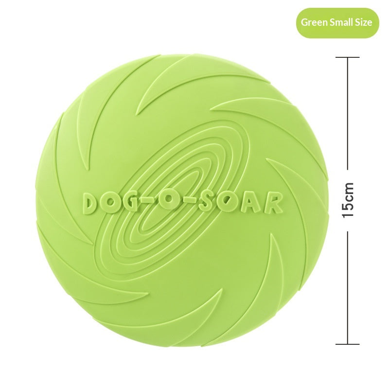 Bite-Resistant Flying Disc Fetch Toy in 6 Colors