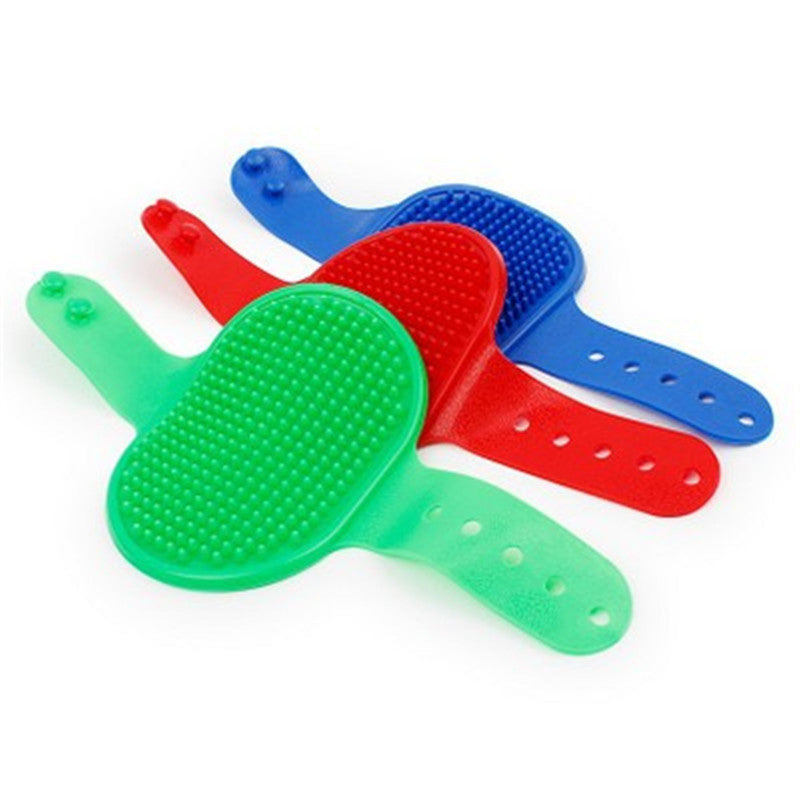 Dog Bath Massage Brush with Gentle Bristles