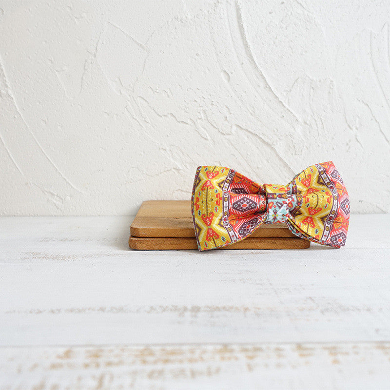 Bohemia Dog Bow Tie Collar