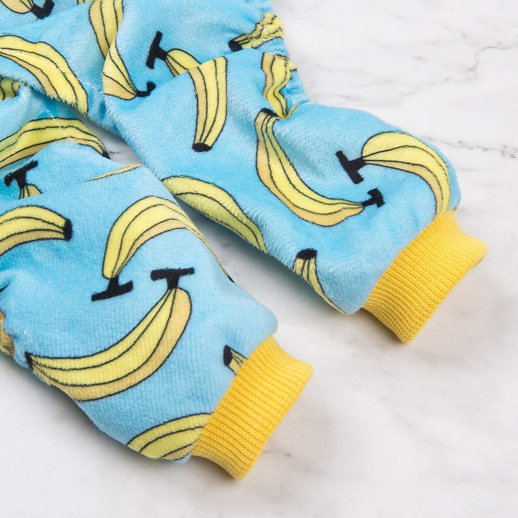 Blue Banana Dog Pajamas