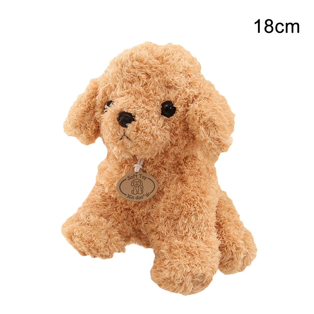 Soft Teddy Dog Plush Toy in Multiple Colors
