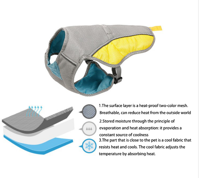 Breathable Cooling Vest for Dogs