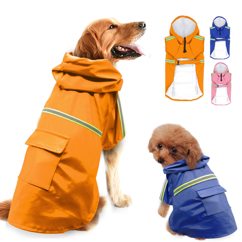 Waterproof Reflective Raincoat for Dogs