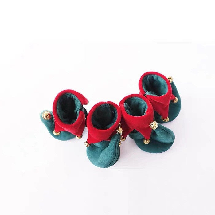 Dog Shoes for Christmas Celebrations