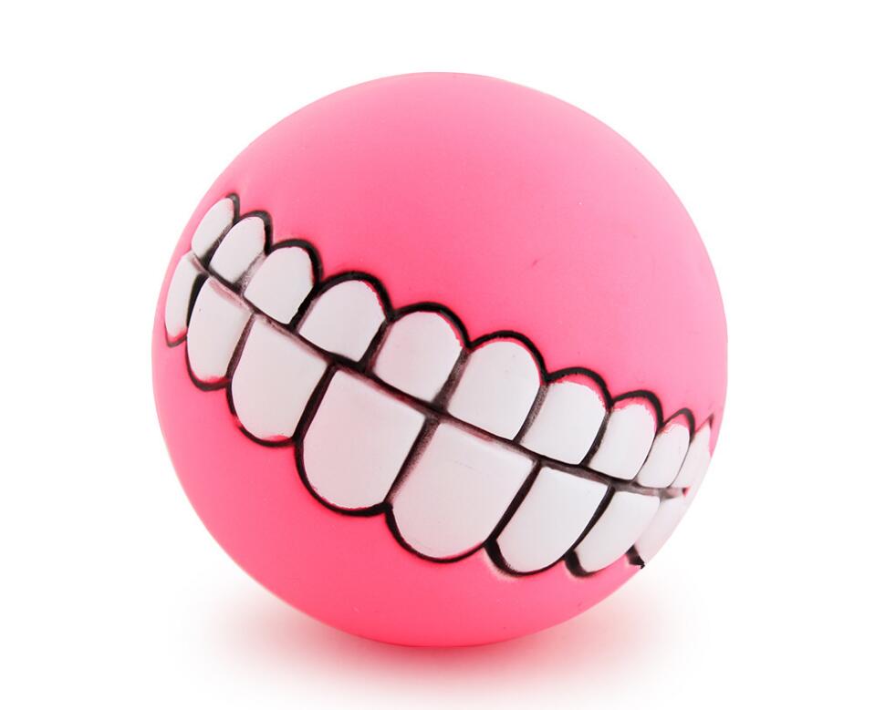 Colorful Rubber Dog Teeth Ball