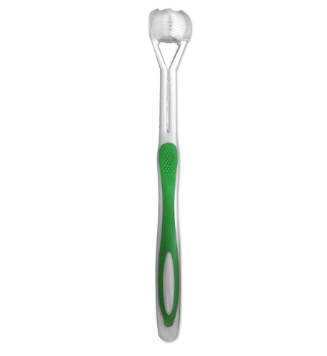 Three-Sided Toothbrush for Dogs