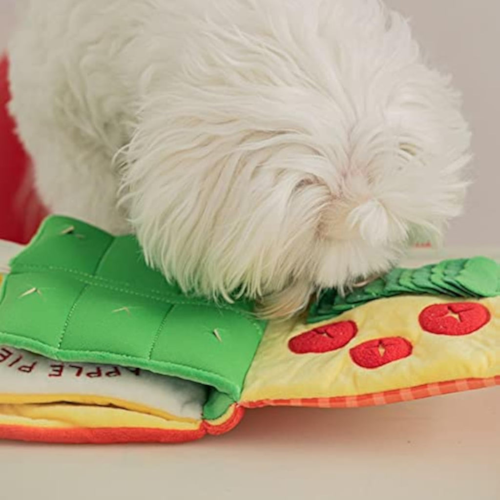 Interactive Sniff Mat Orange Slow Feeder Puzzle Toy