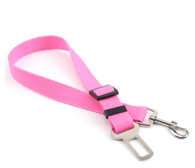 Adjustable Dog Car Seat Belt Strap in Multiple Colors
