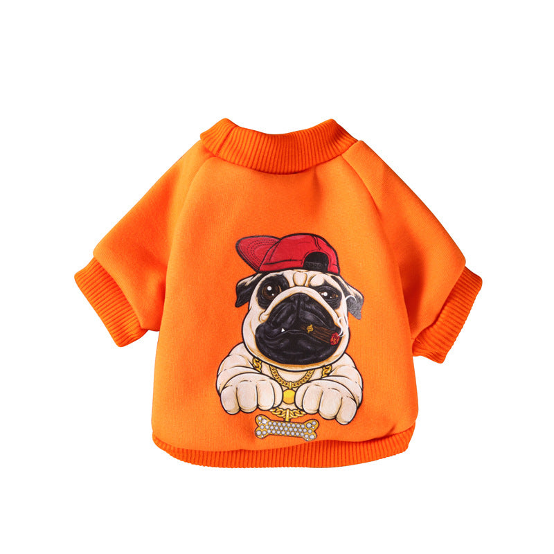 Cozy Teddy Cartoon Sweater for Small Dogs