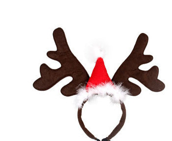 Christmas Holiday Hat for Dogs in Red or Green