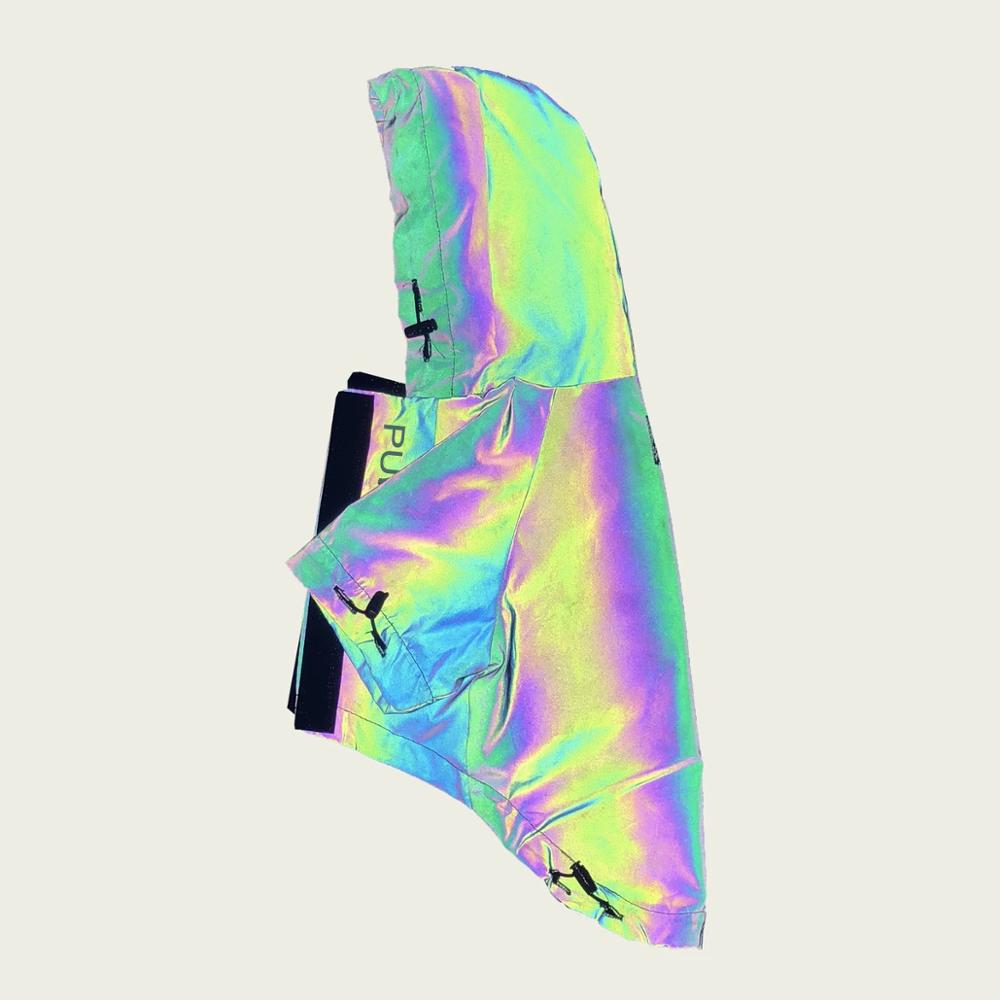 Reflective Windbreaker Hoodie Dog Jacket