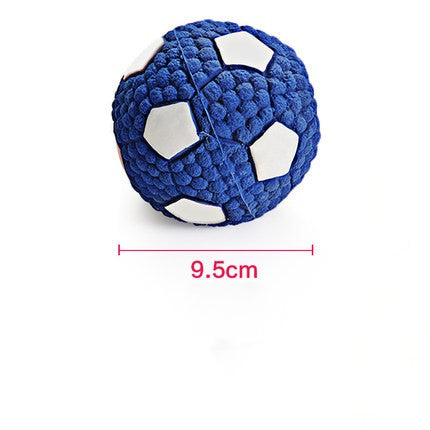 Rugby Tennis Ball Dog Bite Toy