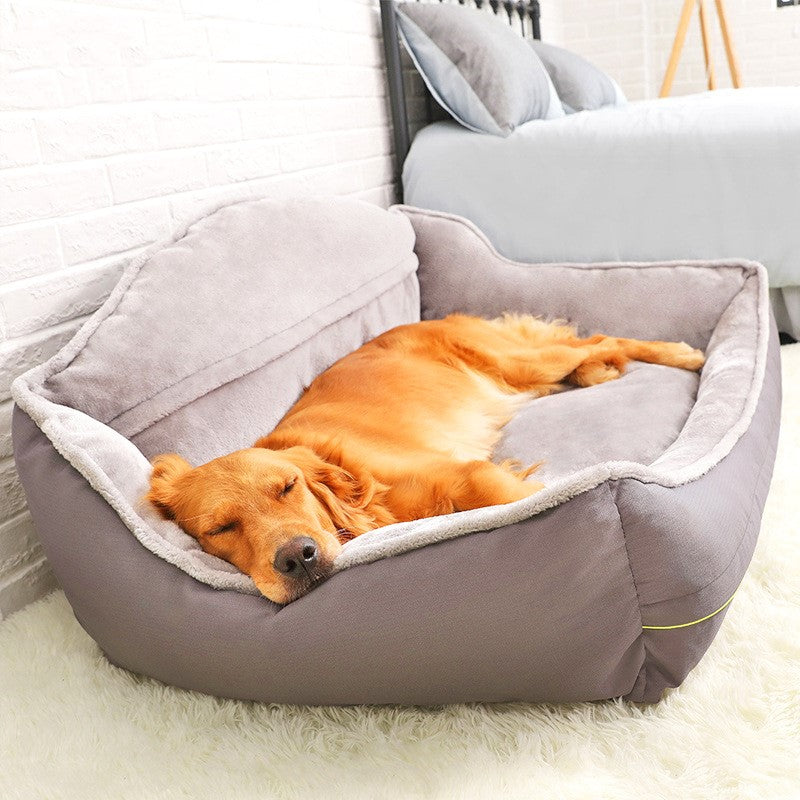 Dog Sofa Bed in Grey
